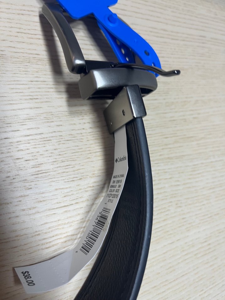 Columbia Çift Yönlü/İki Renk Erkek Deri Kemer - Görsel 5