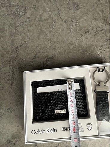 Calvin Klein Kartlık ve Anahtarlık Seti - Görsel 4