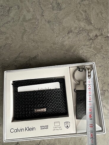 Calvin Klein Kartlık ve Anahtarlık Seti - Görsel 5