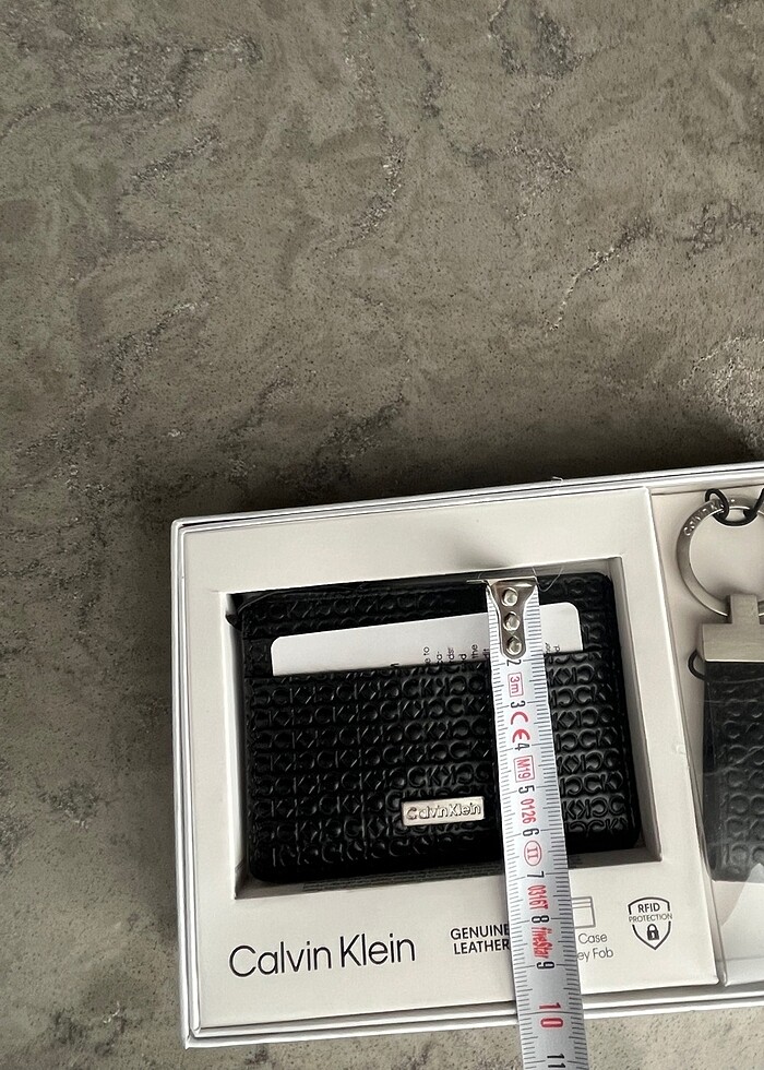 Calvin Klein Kartlık ve Anahtarlık Seti - Görsel 4
