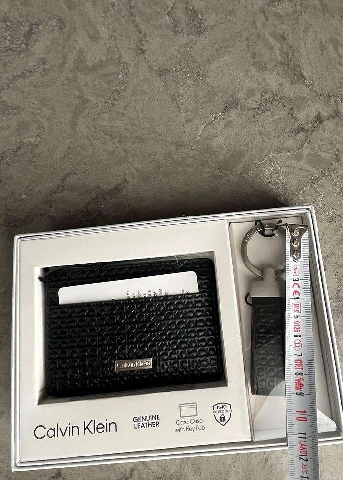 Calvin Klein Kartlık ve Anahtarlık Seti - Görsel 5