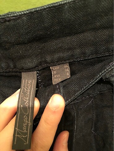 36 Beden lacivert Renk Mango pantolon