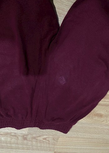 Bershka bordo jogger - Görsel 6