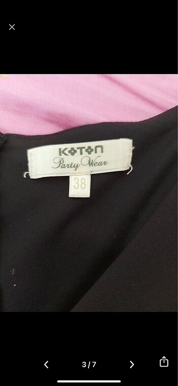 m Beden Koton elbise
