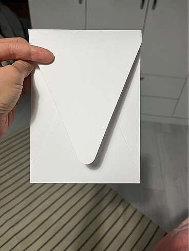  Beyaz kalın davetiye zarfı