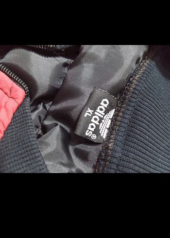 Kırmızı Adidas Fermuarlı Erkek Spor Yelek - Görsel 2