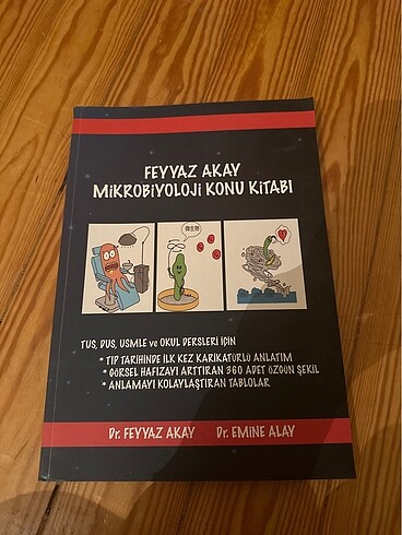Feyyaz Akay mikrobiyoloji konu kitabı