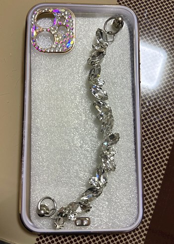 İPhone 11 taşlı şeffaf kılıf - Görsel 2