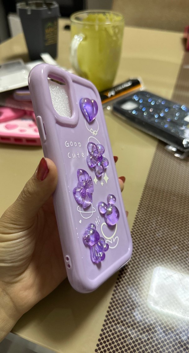 Parlak Mor Pop Kültür Telefon Kılıfı - Görsel 3