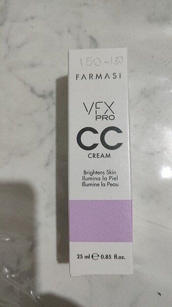 Farmasi vfx pro cc cream