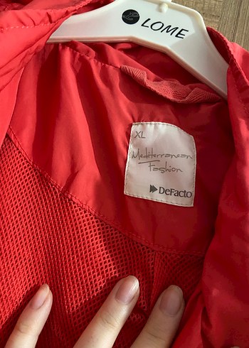 Defacto nar çiçeği rengi yağmurluk - Görsel 3