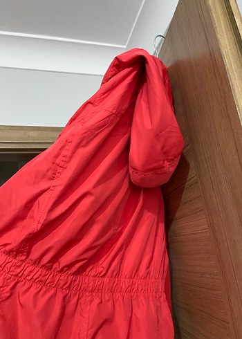 Defacto nar çiçeği rengi yağmurluk - Görsel 6