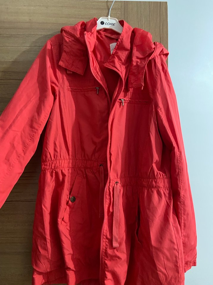 Defacto nar çiçeği rengi yağmurluk - Görsel 2