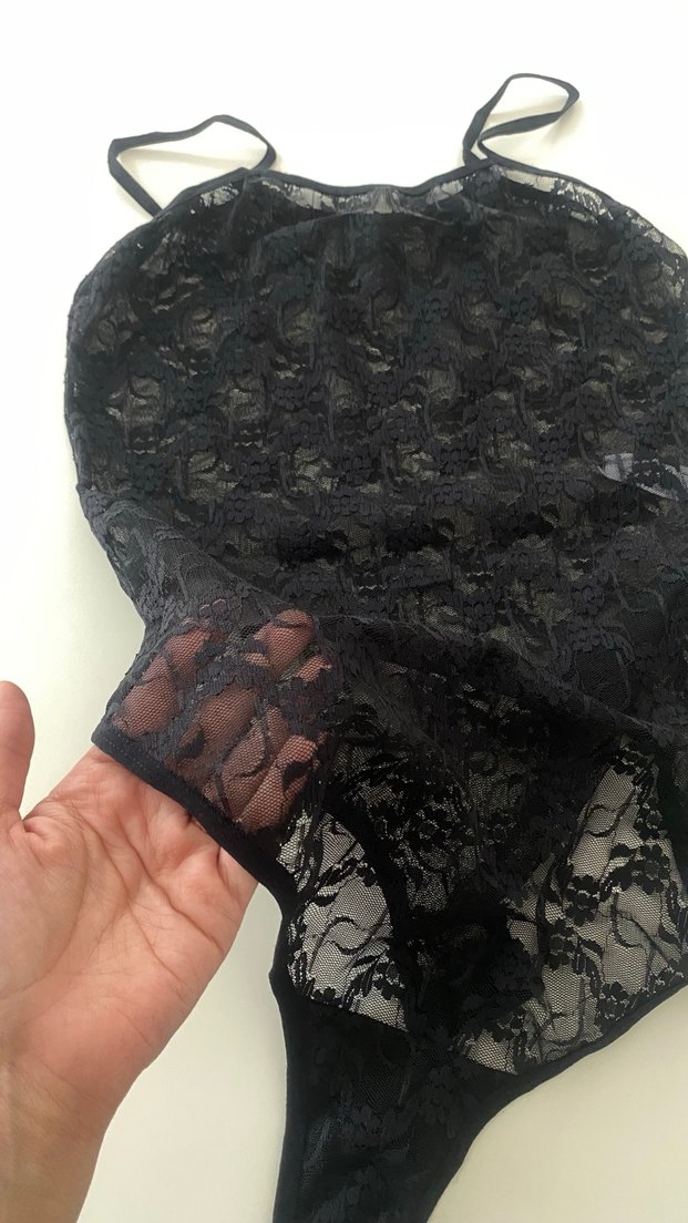 Dantelli çıtçıtlı bady - Görsel 3