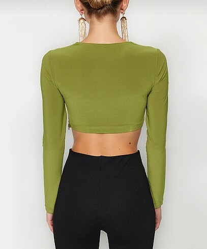 36 Beden Trendyolmilla cut out bluz