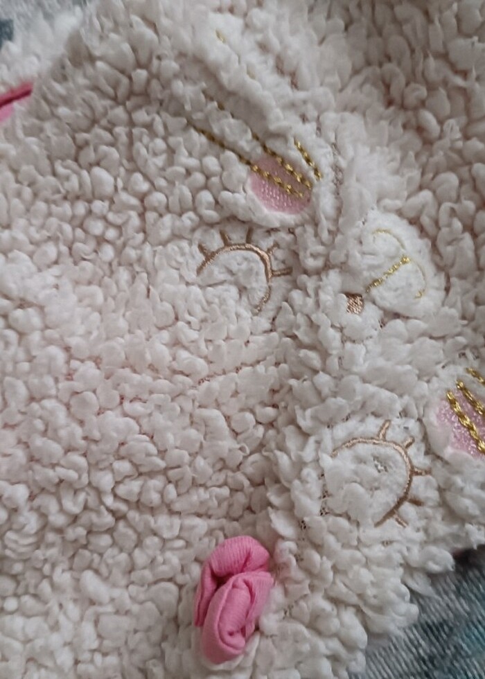 çocuk atkı bere takımı  - Görsel 2