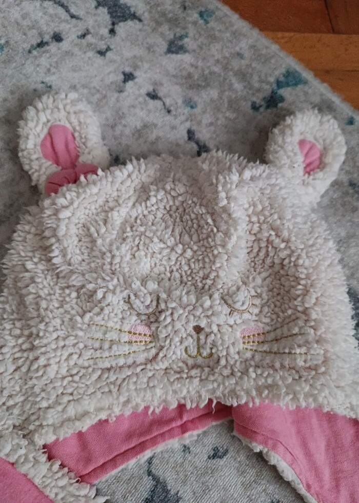 çocuk atkı bere takımı  - Görsel 3