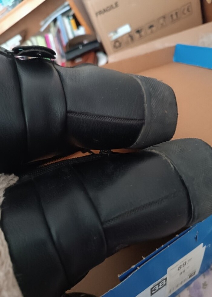 kadın kışlık kalın bot  kinetix  - Görsel 4