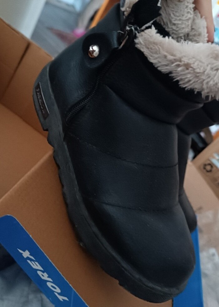 kadın kışlık kalın bot  kinetix  - Görsel 5