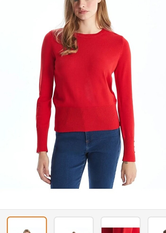 LC Waikiki kadın triko kazak etiketli - Görsel 2