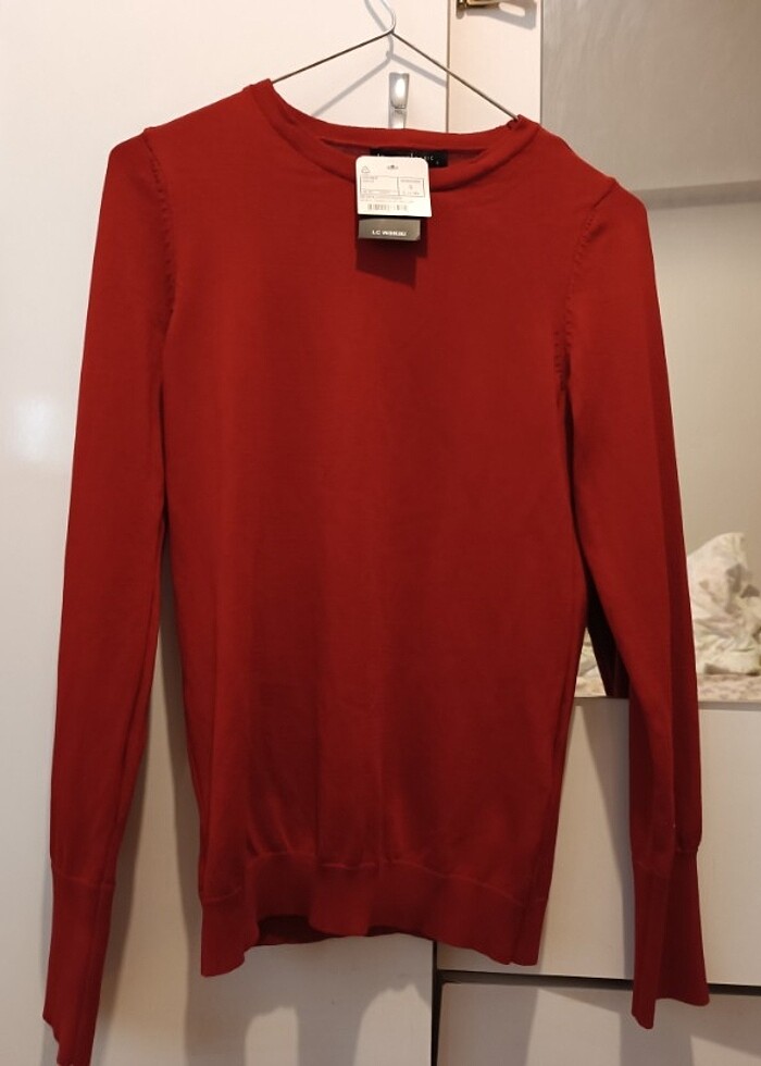 LC Waikiki kadın triko kazak etiketli - Görsel 3