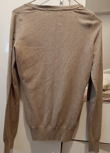 BERSHKA TRİKO HIRKA KAZAK DÜĞMELİ  - Görsel 5