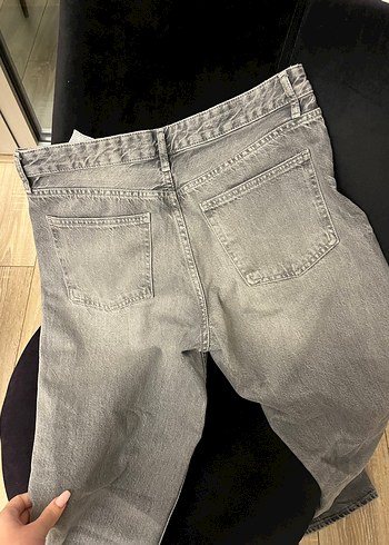 xl Beden gri Renk Zara viral jean