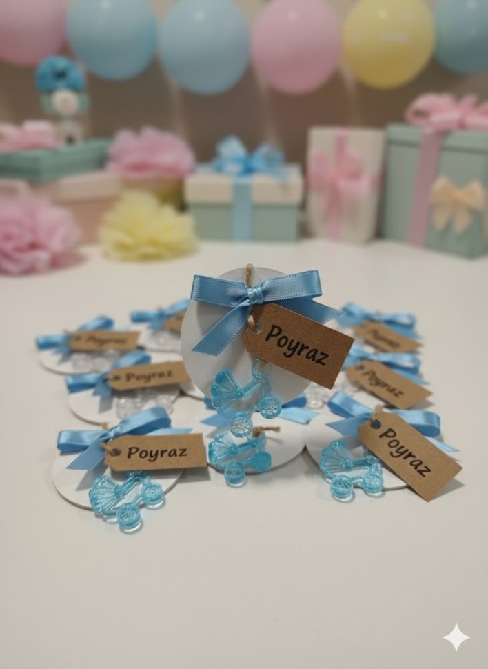 Kişiye Özel bebek magneti - Görsel 2