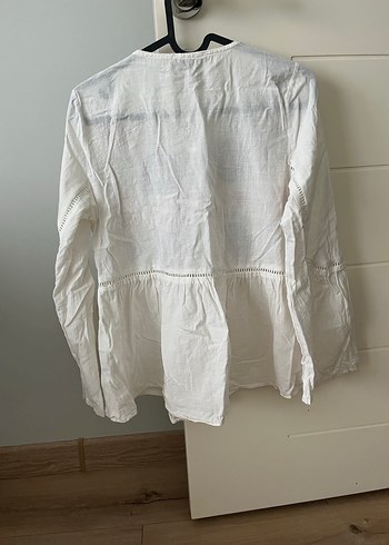 Nakışlı Uzun Kollu Bohem Kadın Bluz - Görsel 4