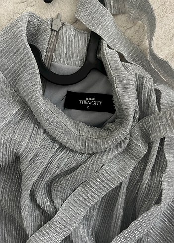 Gri Uzun , Pileli, Yüksek Yaka - Görsel 4