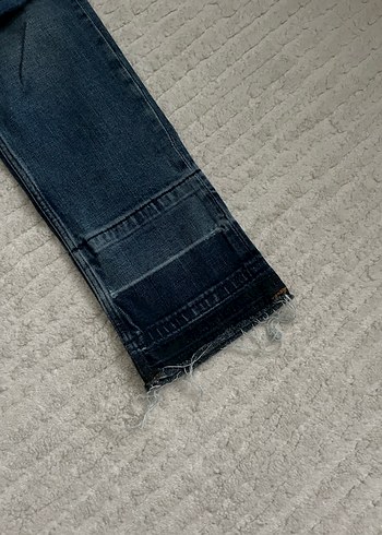 Kadın Lacivert  Kot Pantolon - Görsel 4