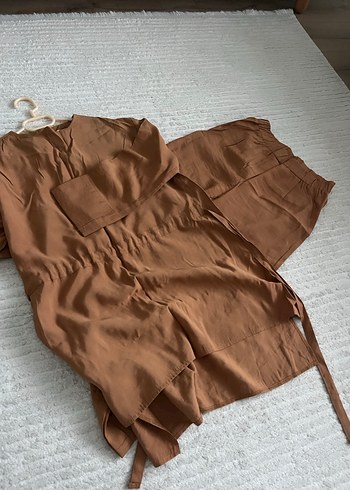 Kahverengi Kemerli ikili takım - Görsel 6