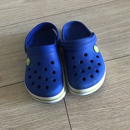Mavi çocuk crocs terlik