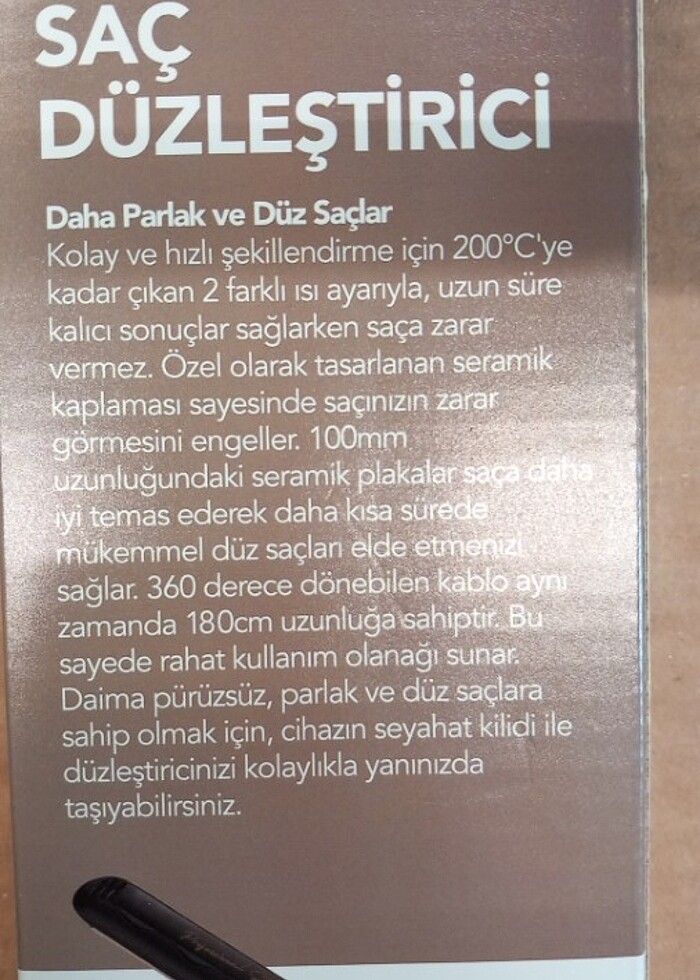 Saç Düzleştirici  - Görsel 3