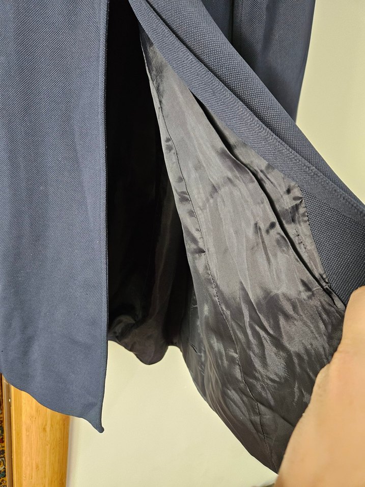 Düğmeli Kadın Uzun Kaban - Görsel 4