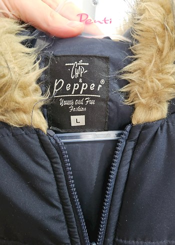 Fermuarlı Kadın Mont - Görsel 4