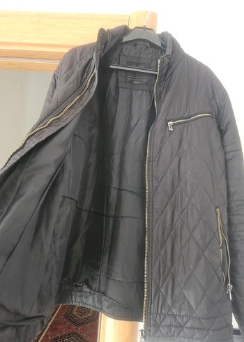 Erkek Kapitone Fermuarlı Ceket - Görsel 3