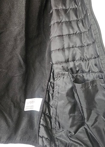 Siyah Kapüşonlu Erkek mevsimlik mont - Görsel 4