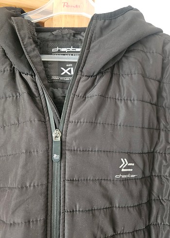 Siyah Kapüşonlu Erkek mevsimlik mont - Görsel 2