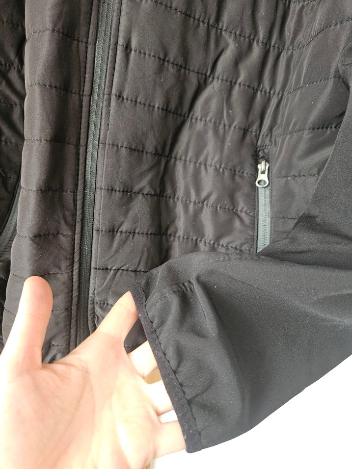 Siyah Kapüşonlu Erkek mevsimlik mont - Görsel 3