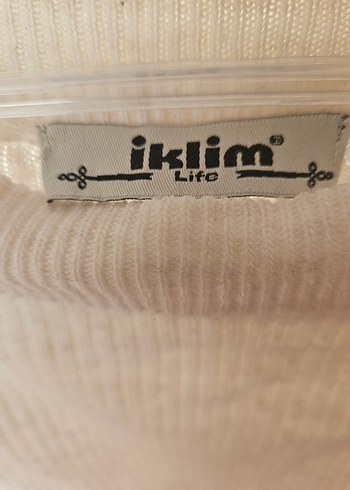 Bej Kadın Triko Boğazlı Kazak - Görsel 3