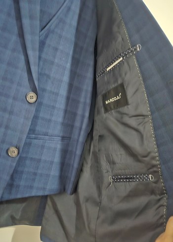 Erkek Lacivert Modern Klasik Takım Elbise - Görsel 3