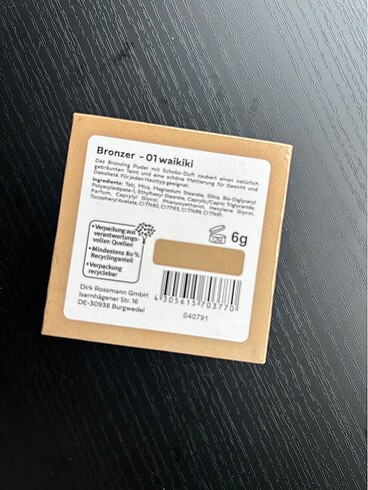 Beden Rival Loves Me Tropical Bronzer