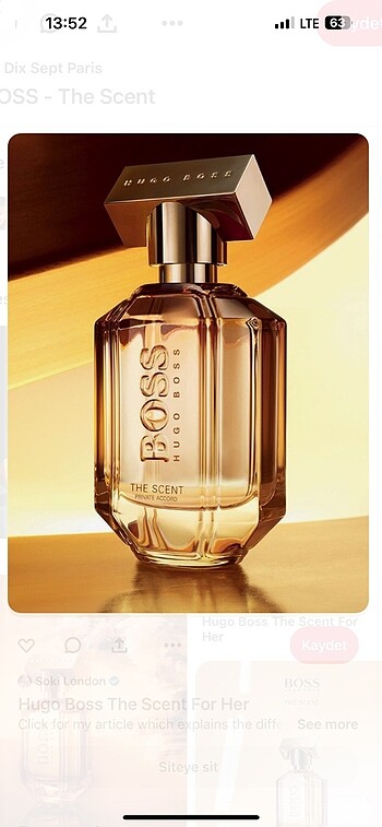 Hugo Boss Hugo Boss The Scent Privste Accord edp 50 ml