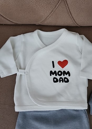 Erkek Bebek 3'lü ZıbınTakım - Görsel 3