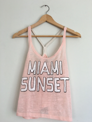 Miami sunset top