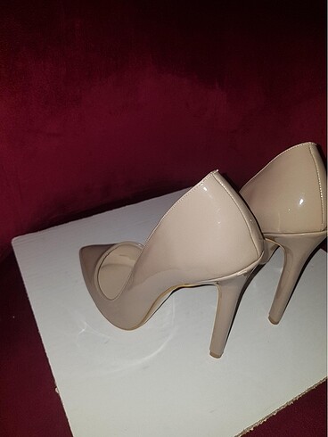 38 Beden camel Renk 13 Cm Stilletto ????????