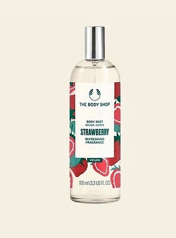  Beden THE BODY SHOP VÜCUT SPREYİ STRAWBERRY