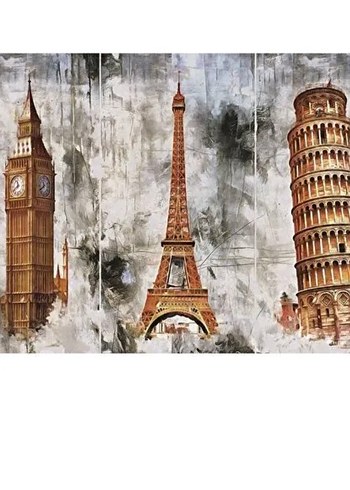 1000 Parça Dünya Sembolleri Puzzle - Görsel 5