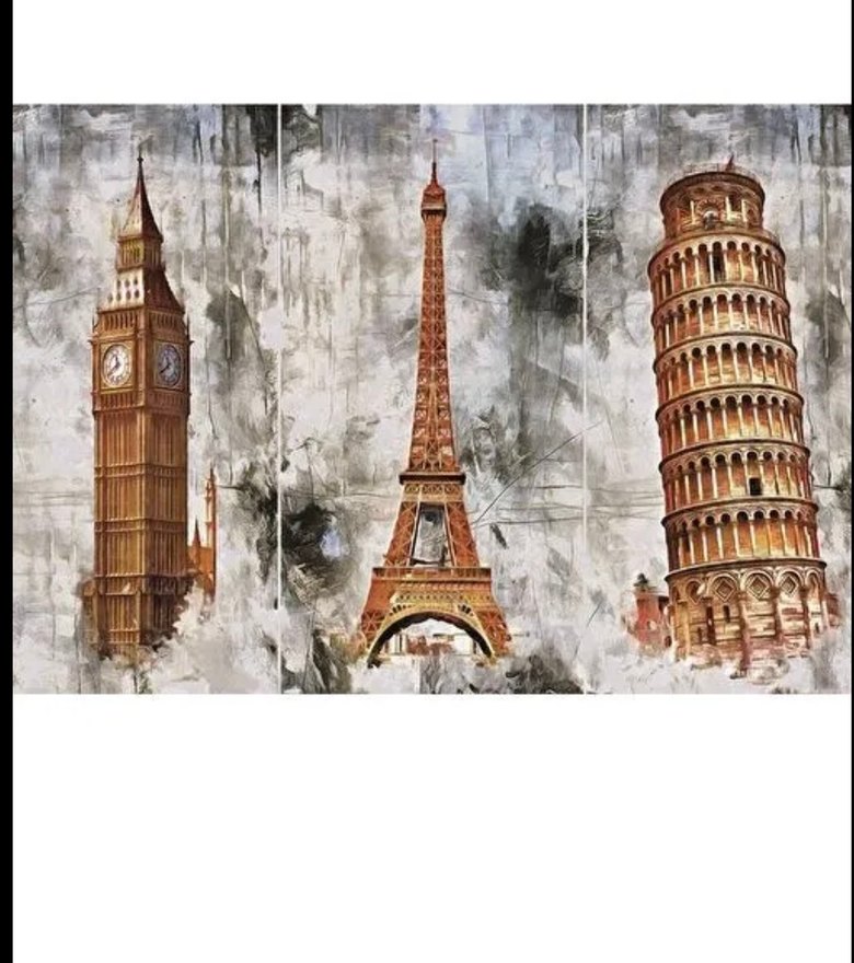 1000 Parça Dünya Sembolleri Puzzle - Görsel 5